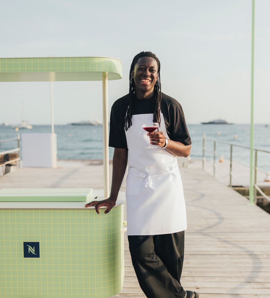 Cannes 2025 : la cuisine fait son cinéma sur la Plage Nespresso du festival 3 Chef Mory Sacko Nespresso cannes festival plage