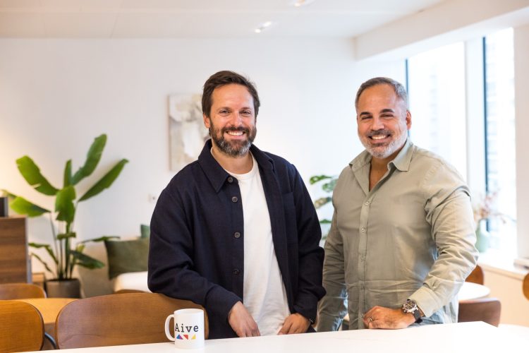 Olivier Reynaud et Rudy Lellouche, cofondateurs d'Aive.
