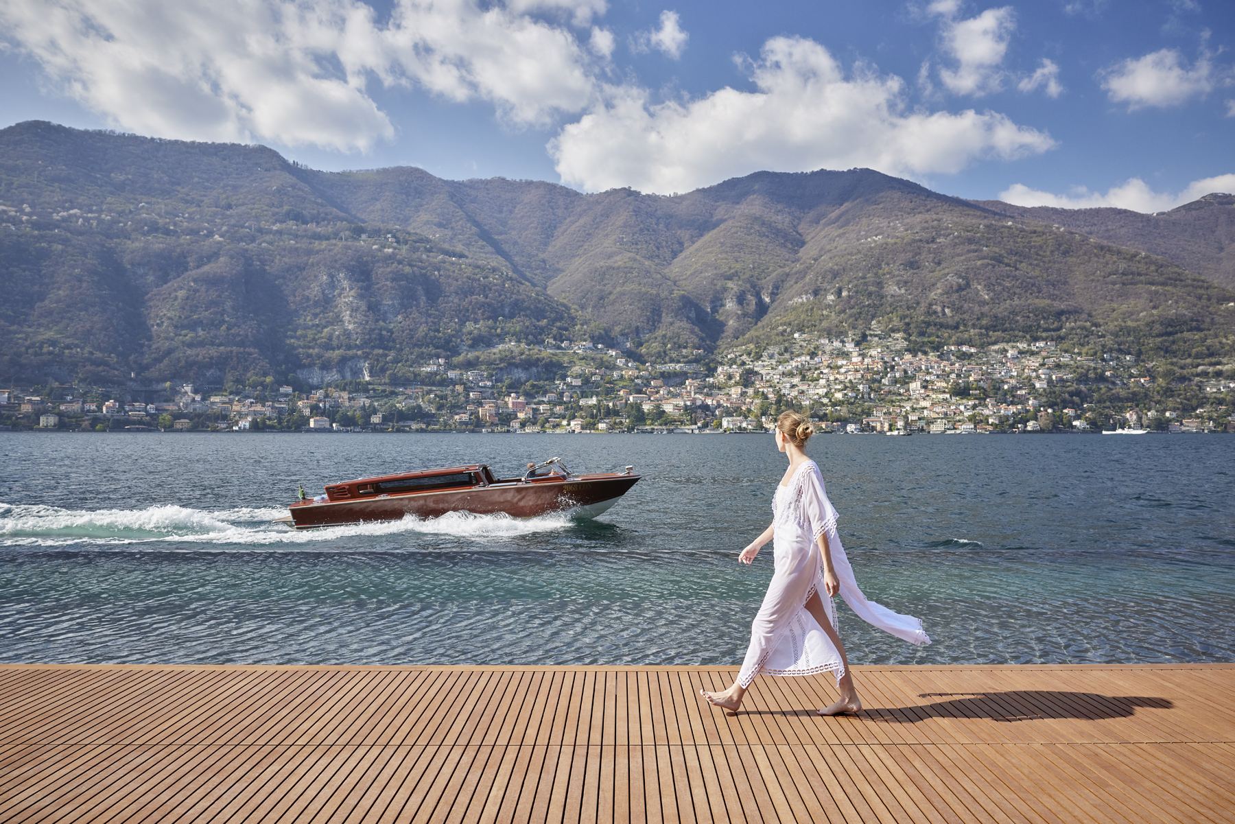 mandarin oriental lago di como outdoor pool 3